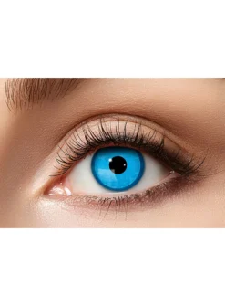 Lentilles De Contact UV Diamant Bleu