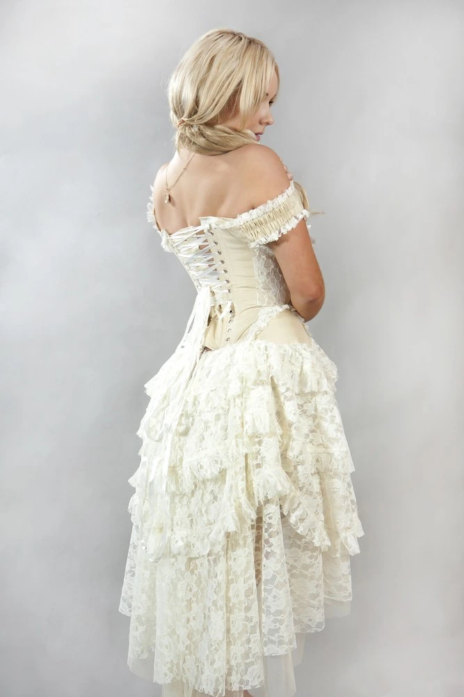Robe Victorienne BURLESKA 'ophelie Taffeta' – Image 2