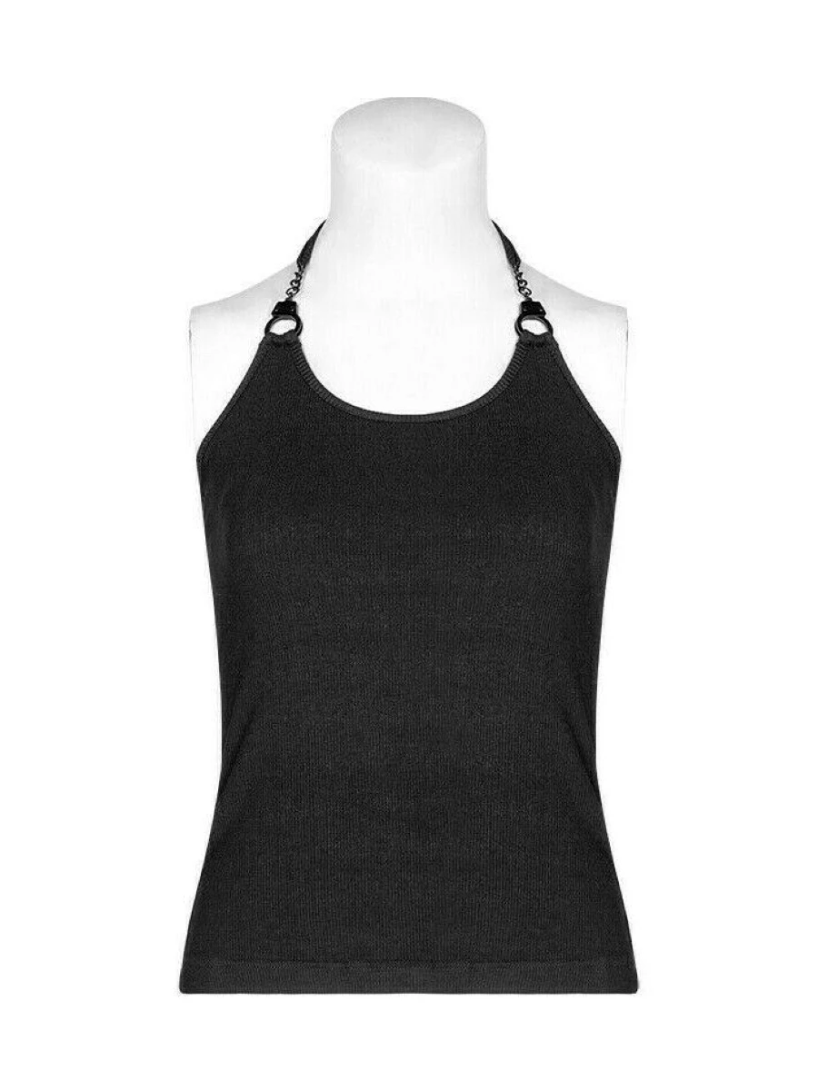 Top PUNK RAVE 'black Handcuffs'