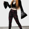 Leggings Velours KILLSTAR 'Ora'