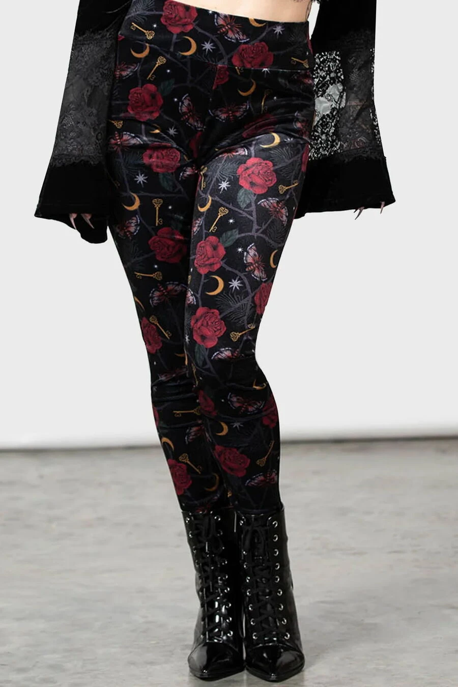 Leggings Velours KILLSTAR 'Ora' – Image 3