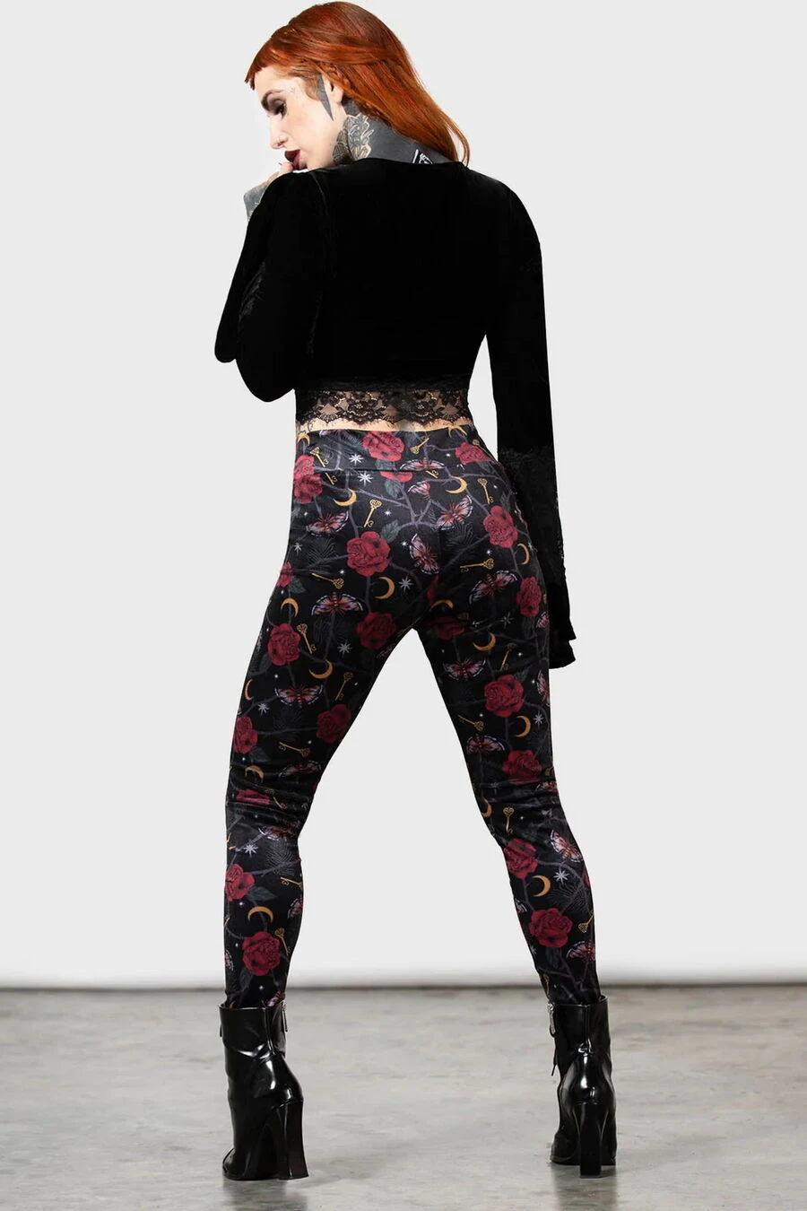 Leggings Velours KILLSTAR 'Ora' – Image 2