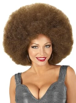 Perruque Afro XXL Marron