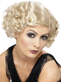 Perruque Finger Waves Des Années 20