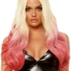 Perruque Two-Tone Blond-rose