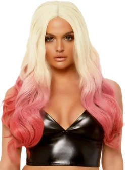 Perruque Two-Tone Blond-rose