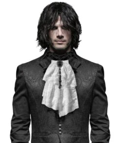 Jabot De Chemise En Dentelle