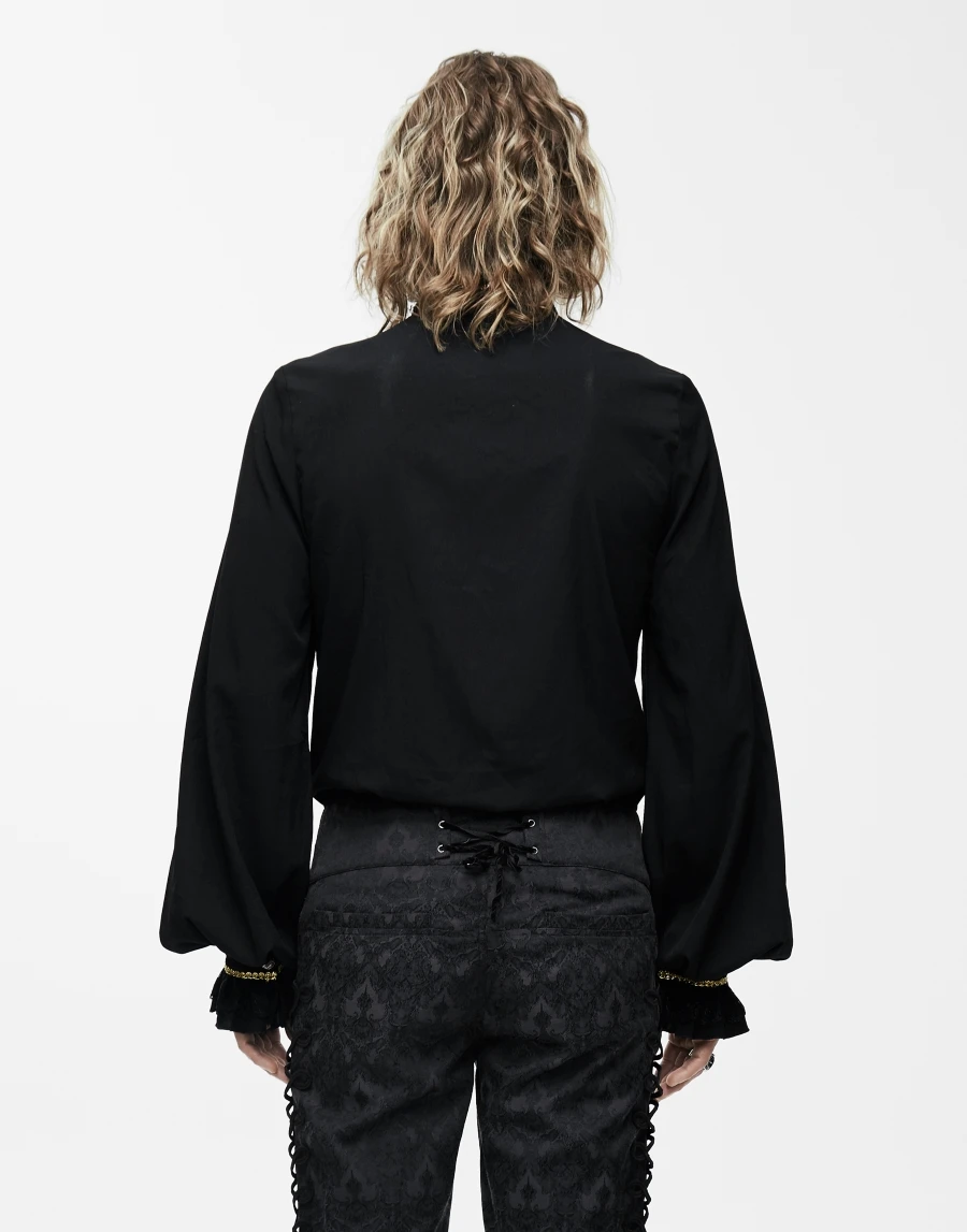 Chemise Baroque à Jabot DEVIL FASHION – Image 4