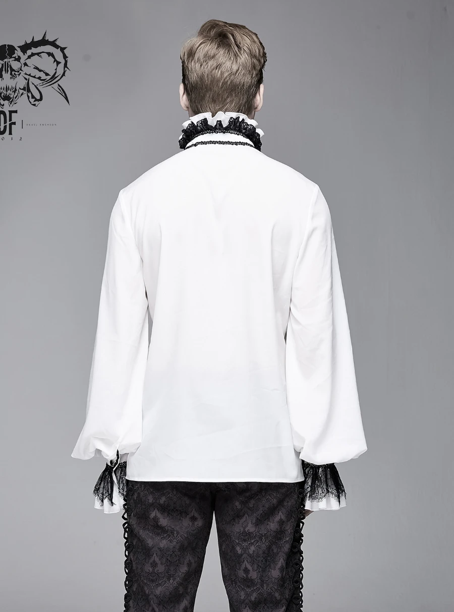 Chemise à Jabot DEVIL FASHION 'gothic Palace' – Image 2