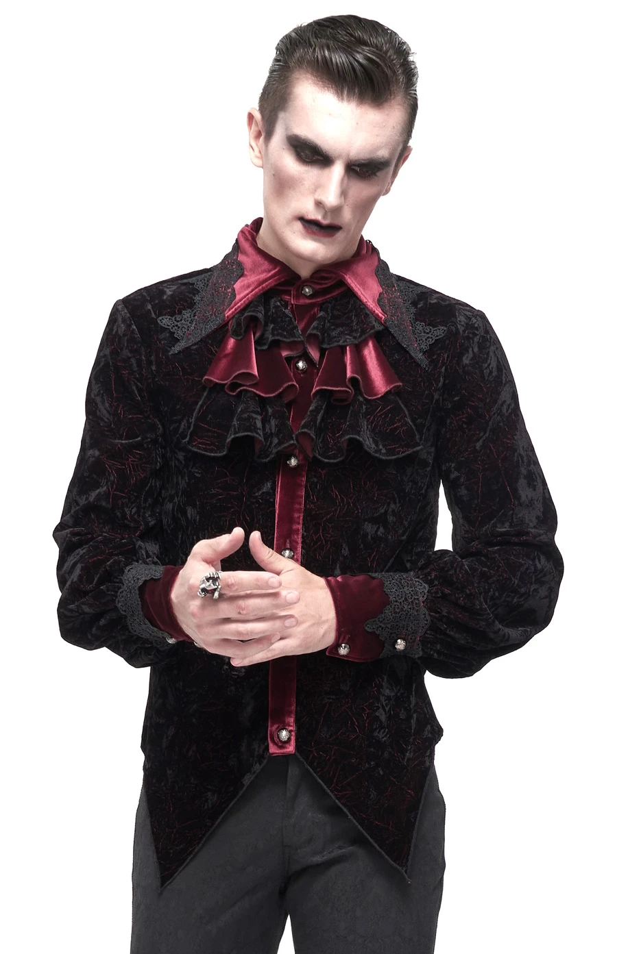 Chemise Vampire DEVIL FASHION 'Lothaire' – Image 3