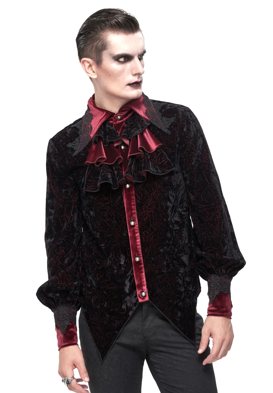Chemise Vampire DEVIL FASHION 'Lothaire' – Image 2