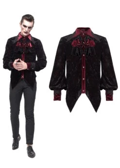 Chemise Vampire DEVIL FASHION 'Lothaire'