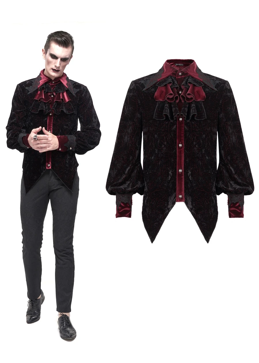 Chemise Vampire DEVIL FASHION 'Lothaire'