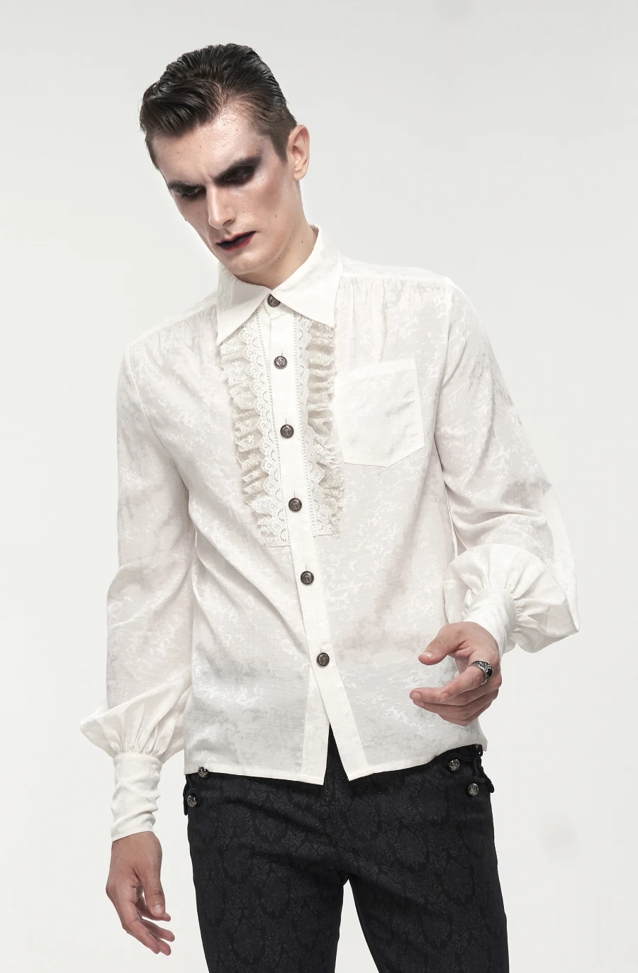 Chemise Victorienne DEVIL FASHION 'Sidimund'