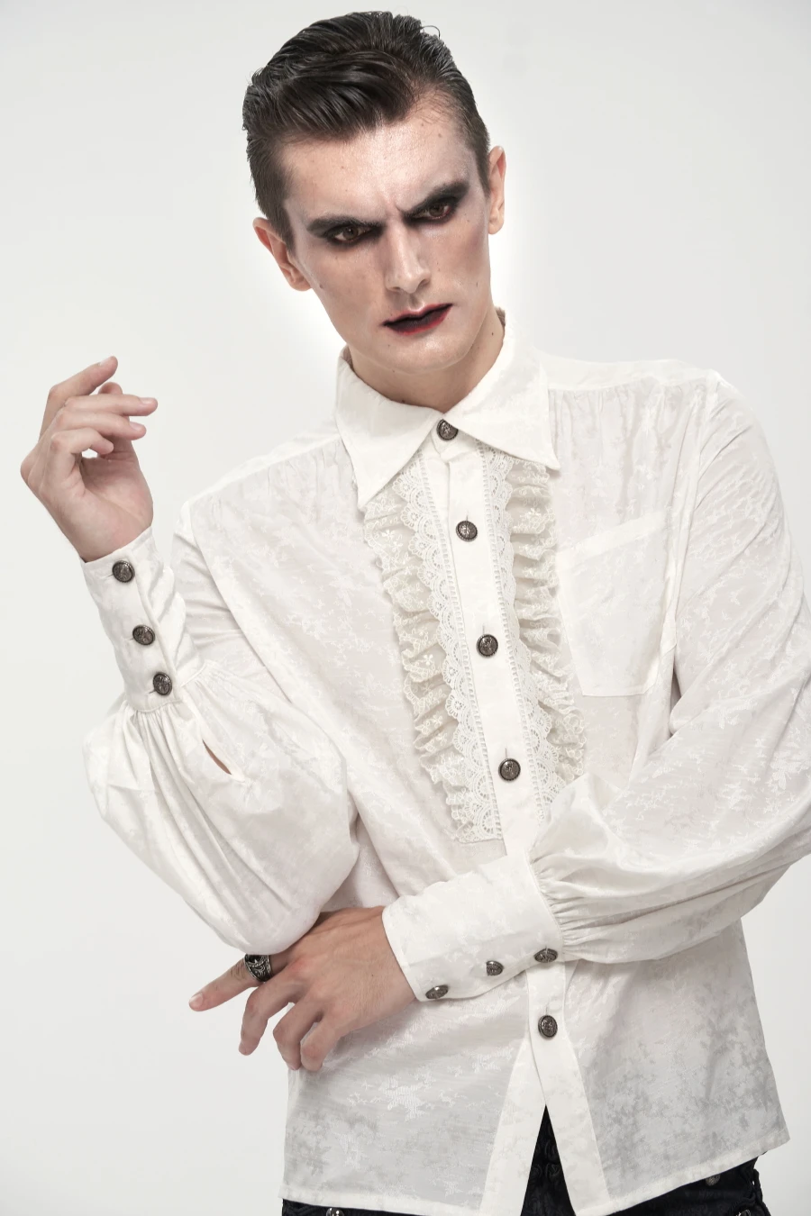 Chemise Victorienne DEVIL FASHION 'Sidimund' – Image 3