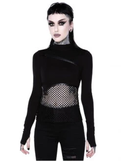 Haut KILLSTAR 'sindi Fishnet'