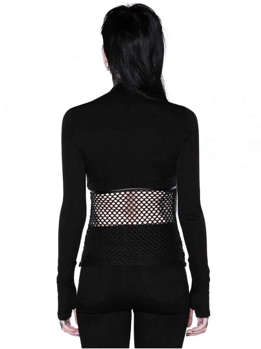 Haut KILLSTAR 'sindi Fishnet' – Image 2