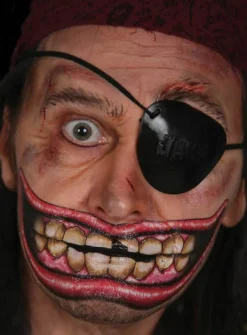 Tatouage Adhésif De La Bouche D'un Voyou