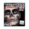 Tatouage Décalcomanie Visage Tête De Mort