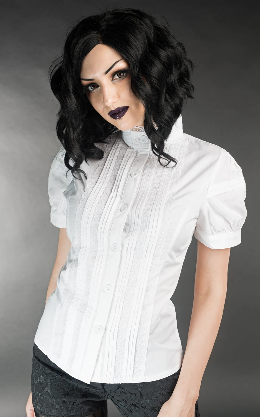 Chemisier Victorien Blanc