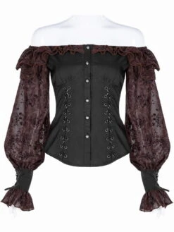 Chemisier Victorien PUNK RAVE