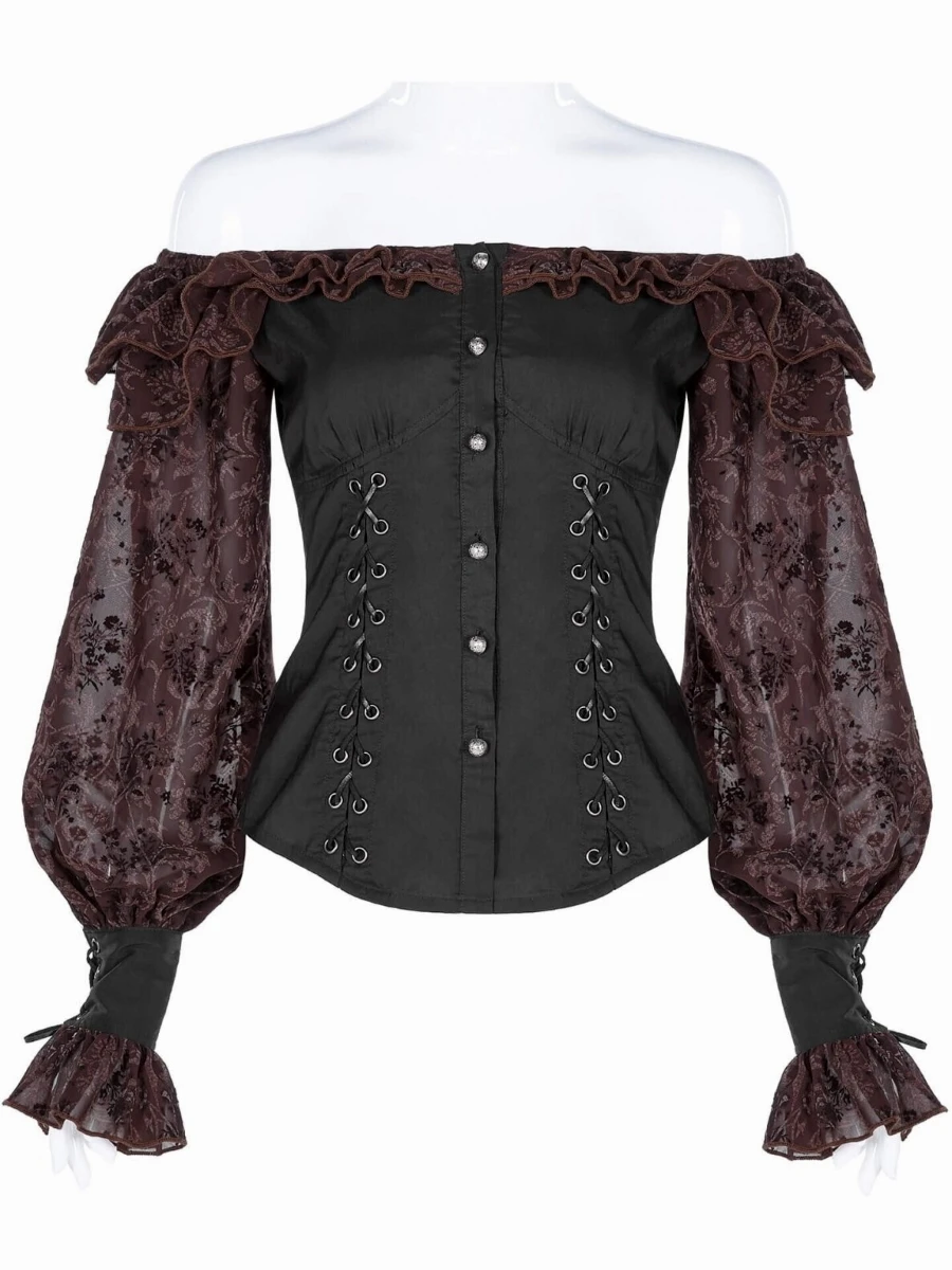 Chemisier Victorien PUNK RAVE