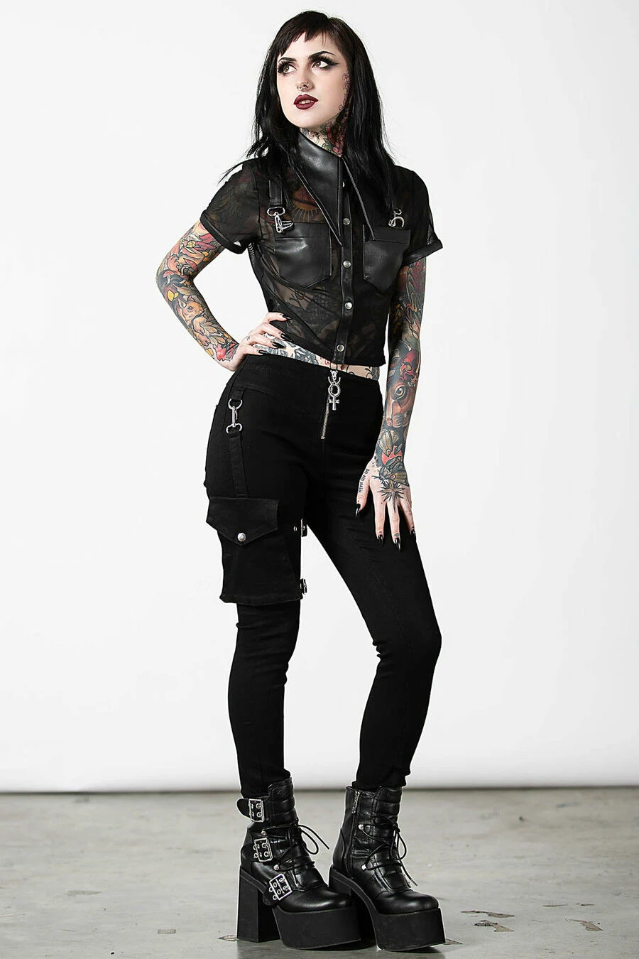 Pantalon KILLSTAR 'Zodiac Harness' – Image 4